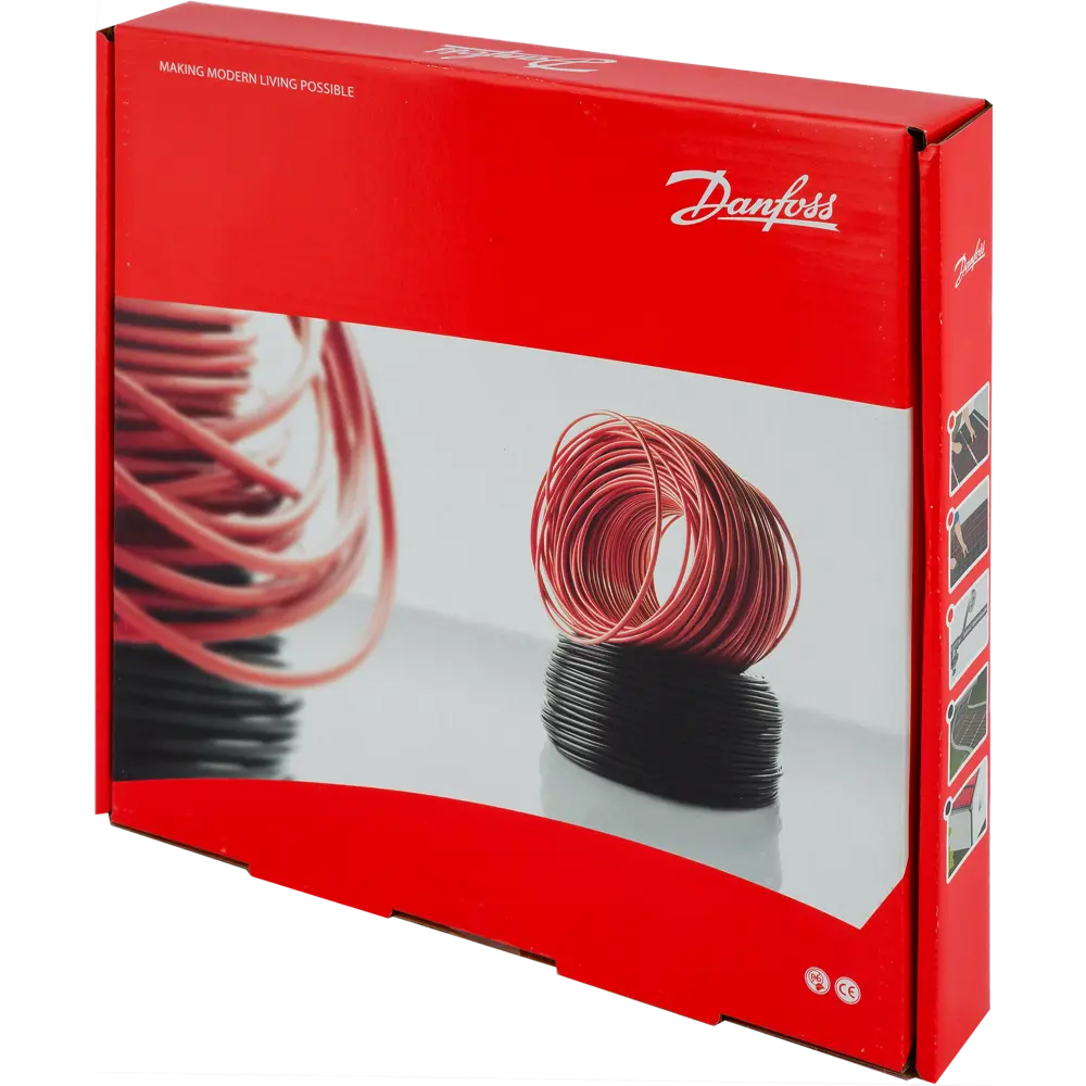 Нагревательный кабель для теплого пола Danfoss ECflex 18T 29 м, 535 Вт STLM-2161212 - Вид №4
