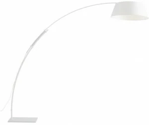 Ligne Roset Дуговая лампа со стальным основанием и абажуром из хлопка  10071910-10071911