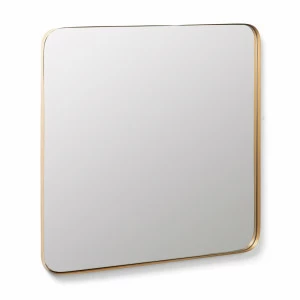 Зеркало золотое квадратное со скругленными углами Marcus от La Forma LA FORMA MARCUS 298892 Золотой