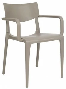 Ezpeleta Штабелируемый садовый стул из полипропилена с подлокотниками  Mn-tow00