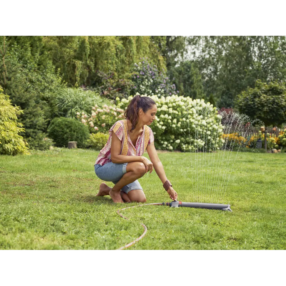 Дождеватель для полива осциллирующий Gardena AquaZoom L, 350 (м²) STLM-2076543 - Вид №8