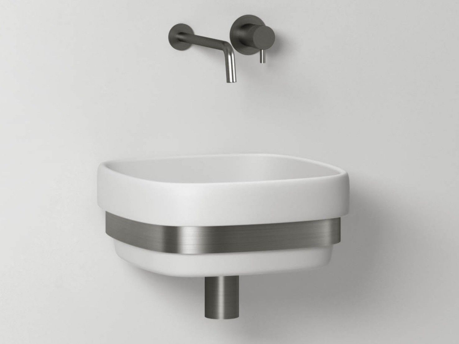 Квадратная подвесная раковина Livingtec® Ex.T Лента ARCH-00053843