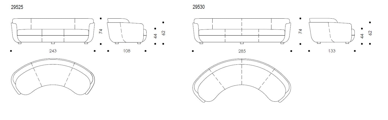 Ткань диван Wittmann ARCH-00062684 - Вид №2