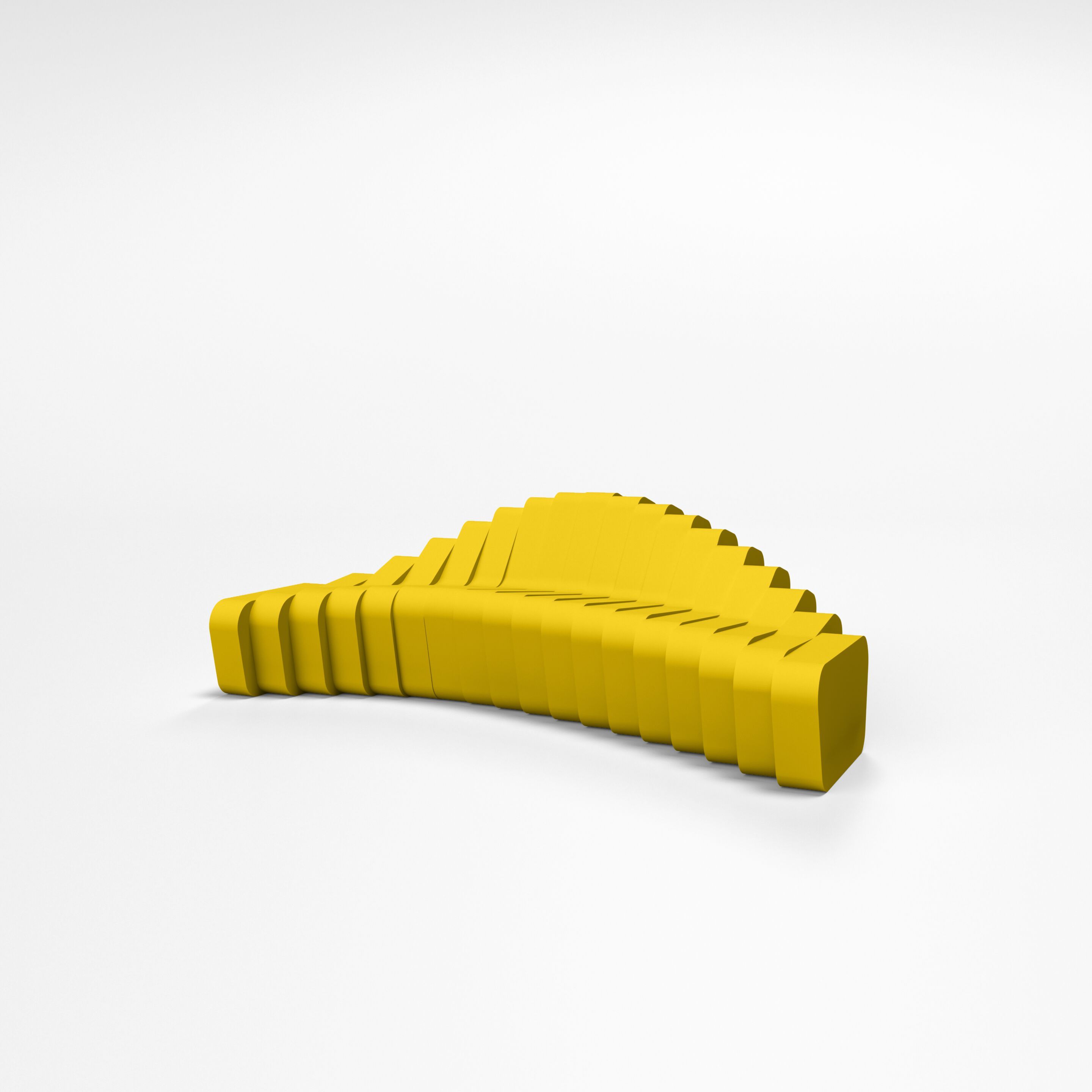 Модульный изогнутый диван с пенопластовым покрытием SIXINCH Cliffy ARCH-00045746 - Вид №11