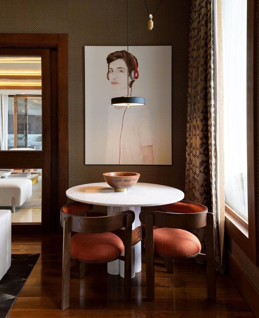 Круглый мраморный стол Extremoz DOVAIN STUDIO ARCH-00088436 - Вид №1