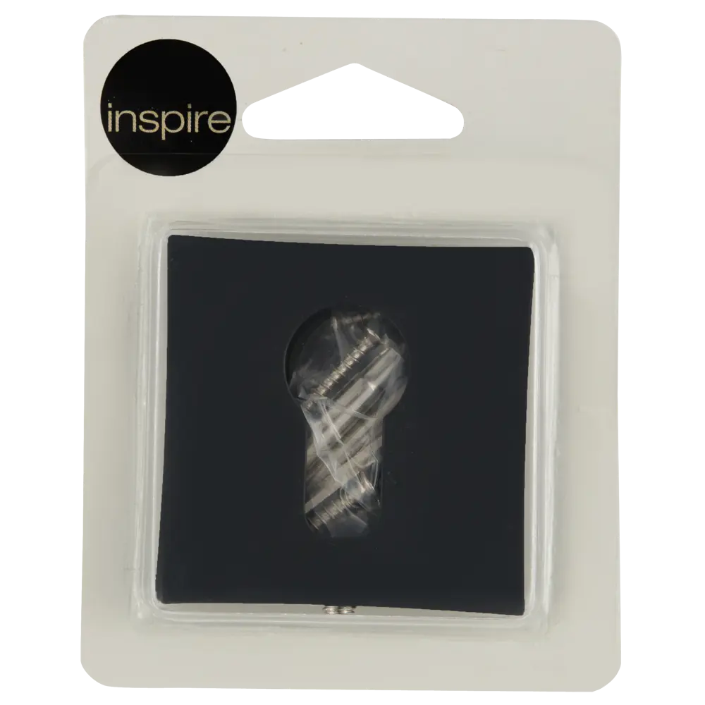 Накладка на цилиндр Inspire Abby/Manuela цвет чёрный матовый 2 шт STLM-2180918 - Вид №3