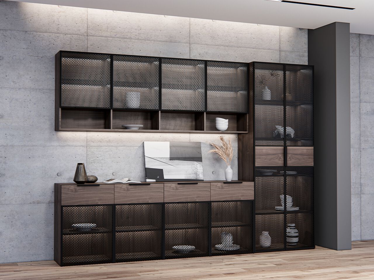 Оборудованная стена MaxForm Enigma ARCH-00130965 - Вид №2