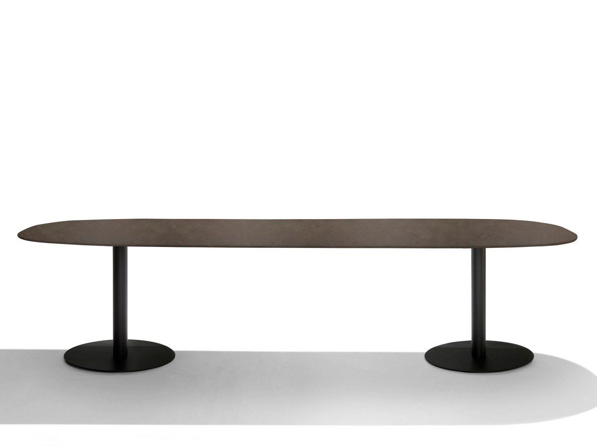 Керамический садовый стол TRIBÙ T-Table ARCH-00087202 - Вид №13