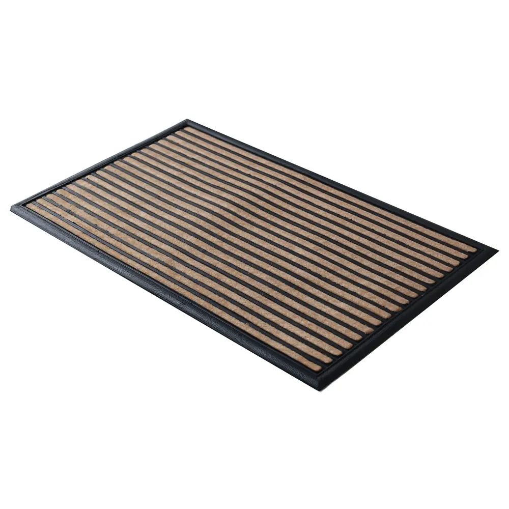 Коврик грязезащитный полиэстер Bali A4 45x75 см цвет бежевый Santreyd STLM-2132953 - Вид №3