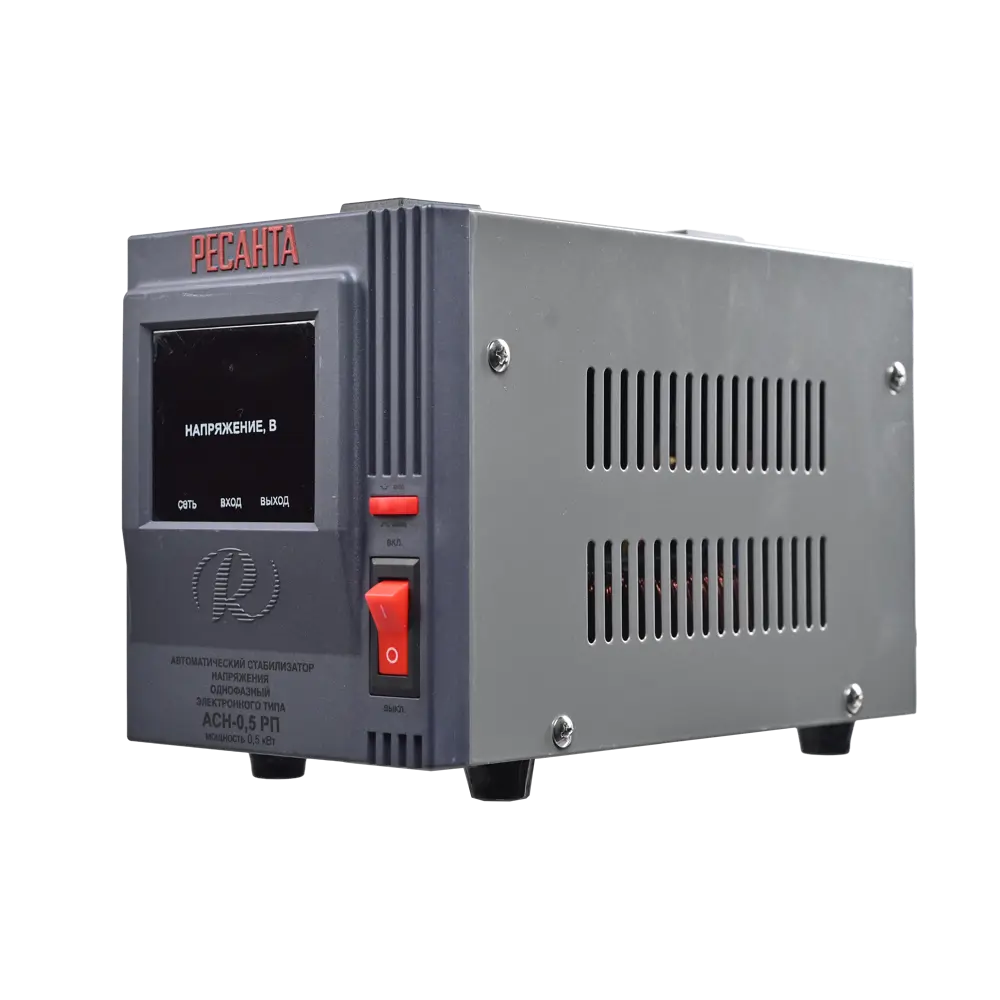 Стабилизатор напряжения Ресанта АСН-0.5 РП 0.5 кВт STLM-2180211