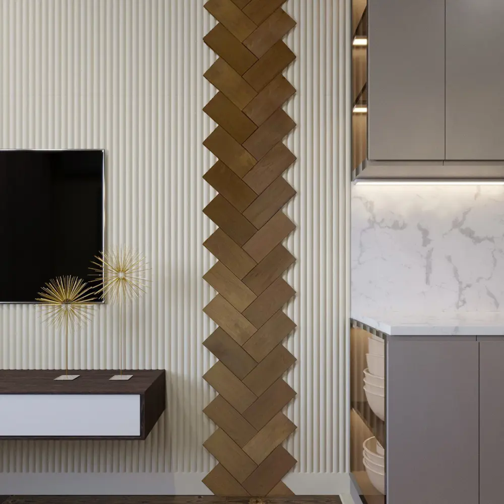 Santreyd Термопанели из березы для стильной отделки стен 85190651 STLM-0059724 - Вид №4