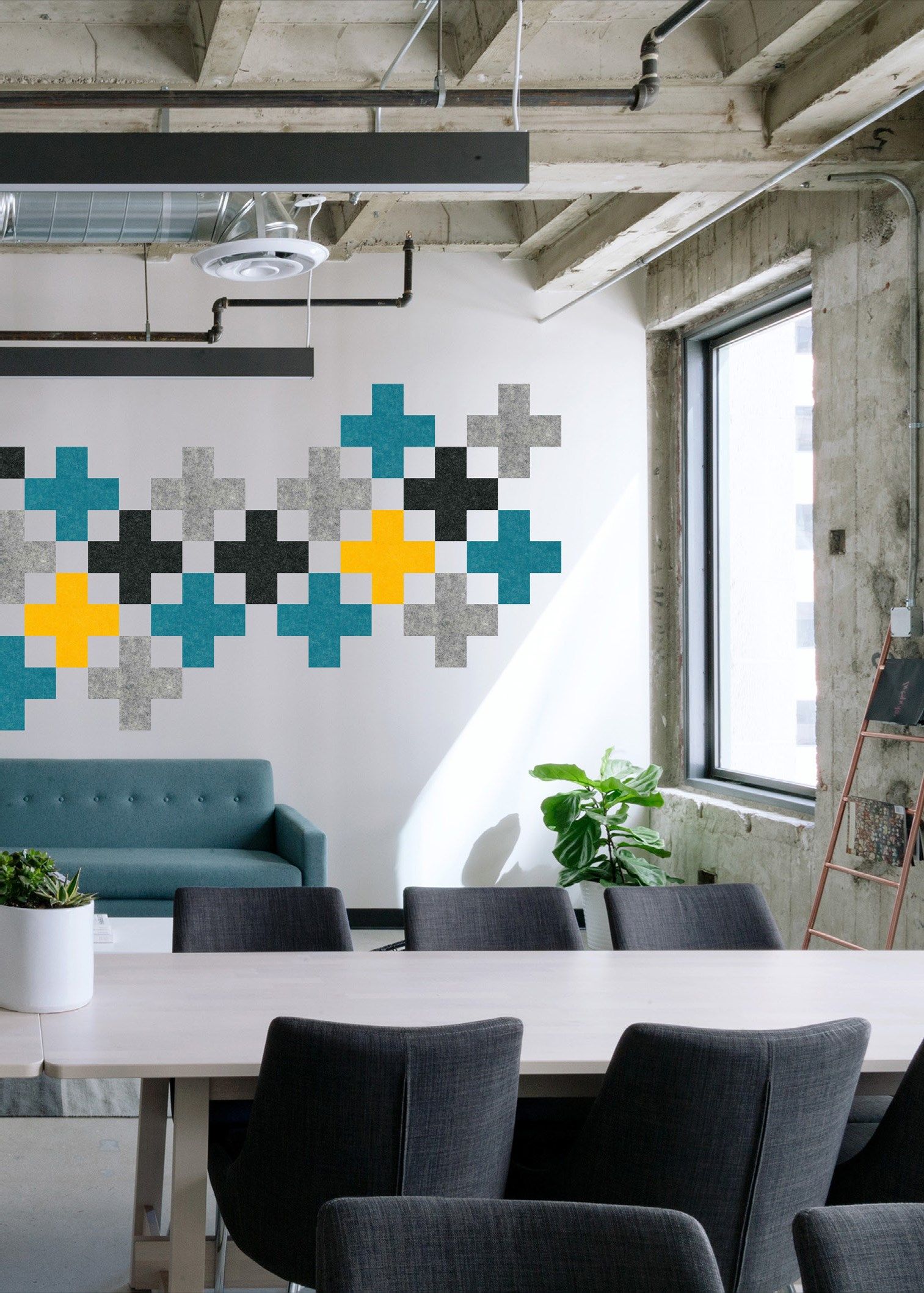 Акустическая панель Slalom ДИЗАЙН ФОРМЫ ИЗ ВОЙЛОКА ARCH-00075652 - Вид №2