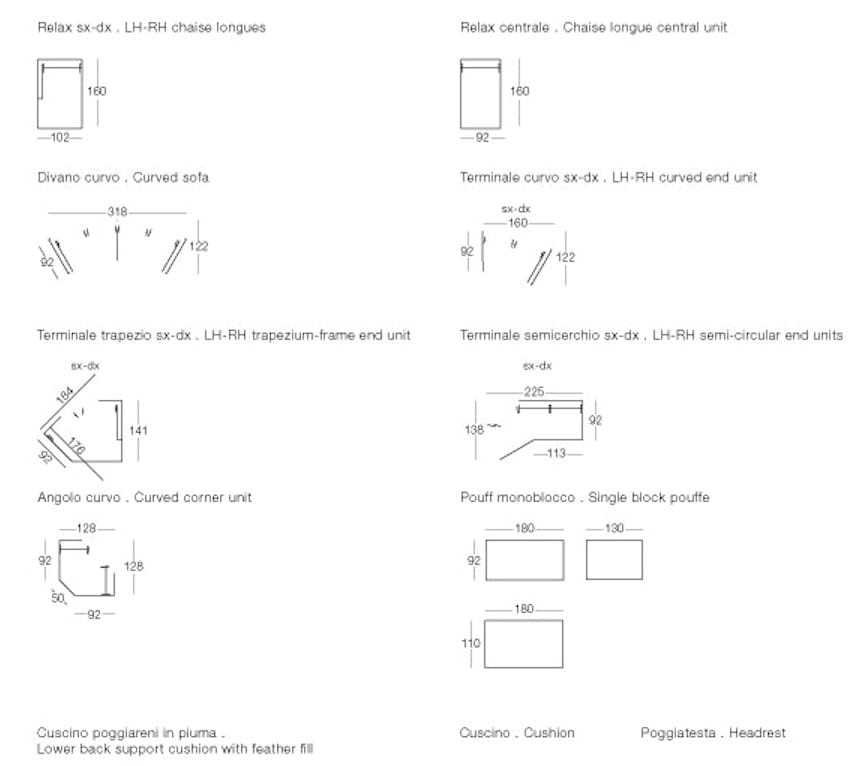 Ткань диван Dema EASY ARCH-00134413 - Вид №9