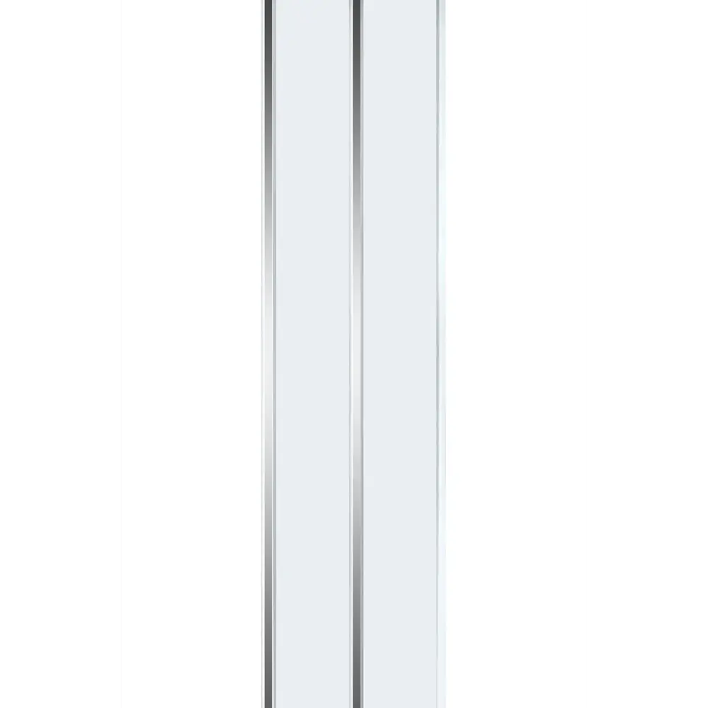 Потолочная панель ПВХ белый/хром 3000x200x8 мм FINEBER STLM-2106478 - Вид №3