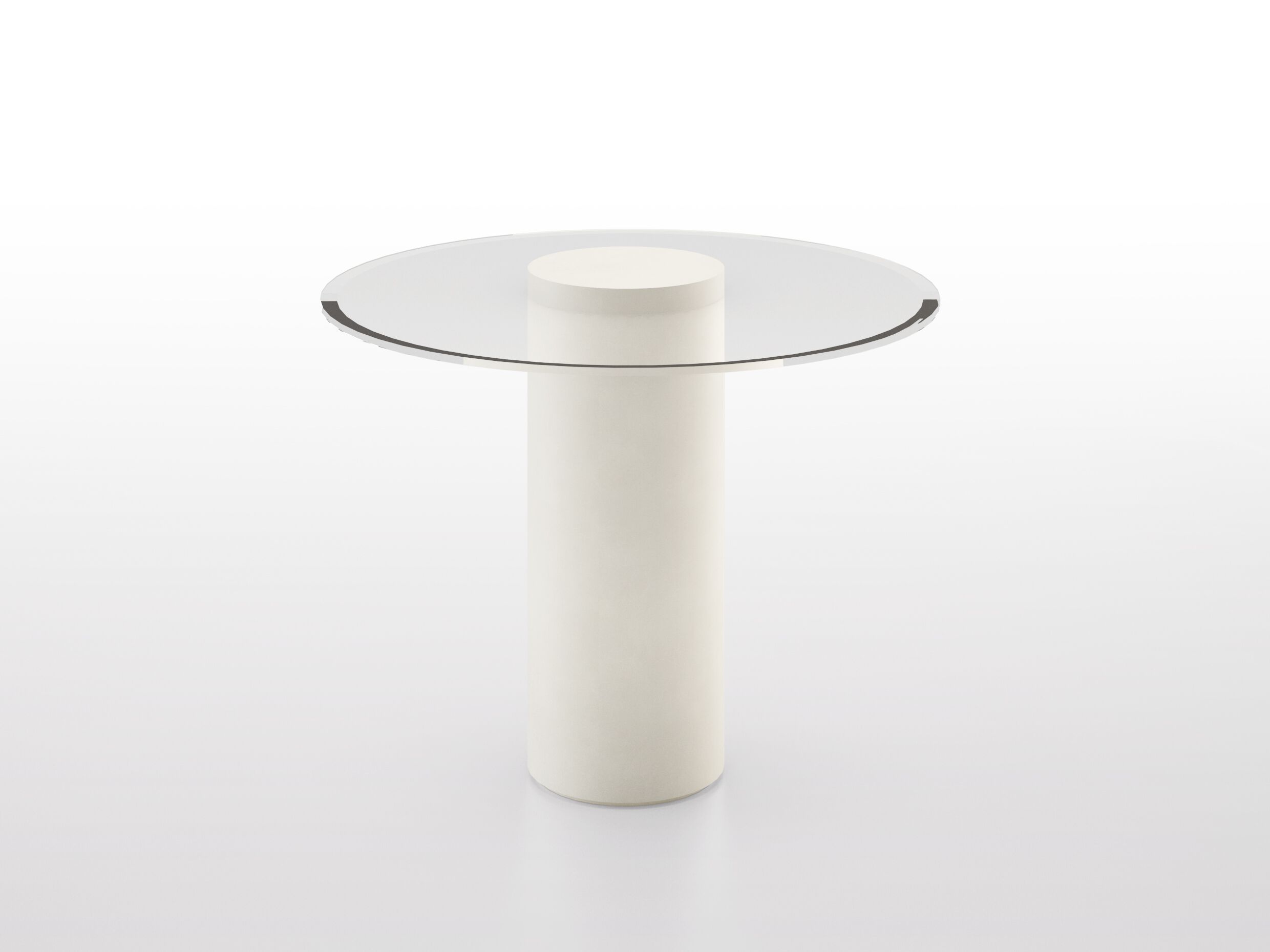 Круглый Хрустальный журнальный столик BBB LEONARDO ARCH-00031170 - Вид №5