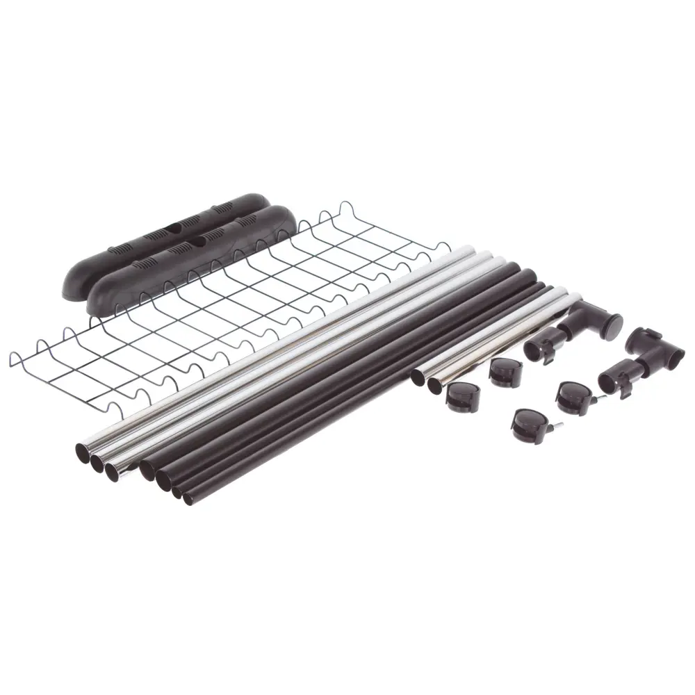 Вешалка напольная 860-1520x440x970-1650 мм, металл, цвет хром Santreyd STLM-2093749 - Вид №2