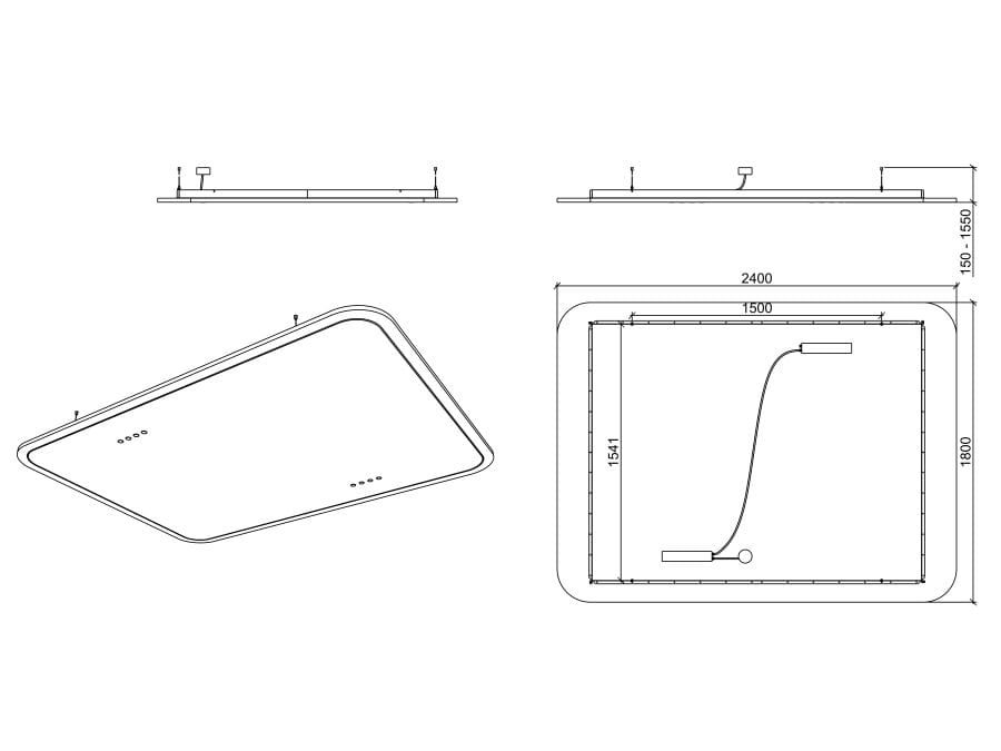 Рециркулированная пластиковая подвесная акустическая панель IMPACT ACOUSTIC® FOCUS ARCH-00104572 - Вид №3