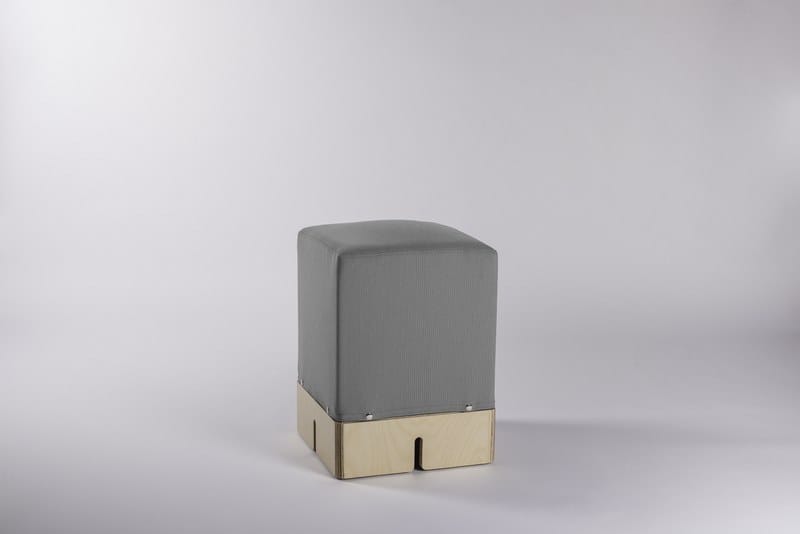 Модульный квадратный пуф из ткани KEIGIO® KEIGIO® 36X36 ARCH-00105122 - Вид №11