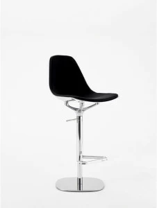 Opinion Ciatti Поворотный стул из кожи с регулируемой высотой Mammamia