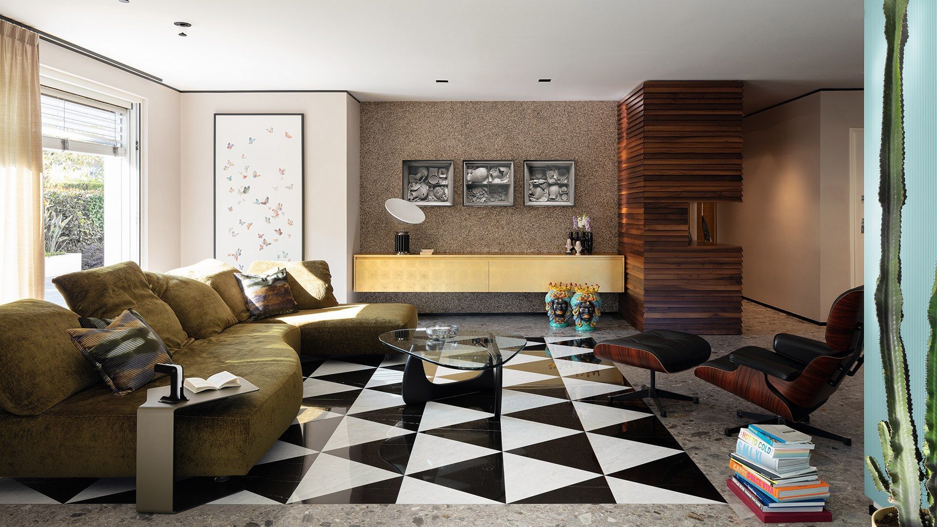 Шкаф из дуба с откидными дверями TM Italia Cucine ARCH-00043994 - Вид №2