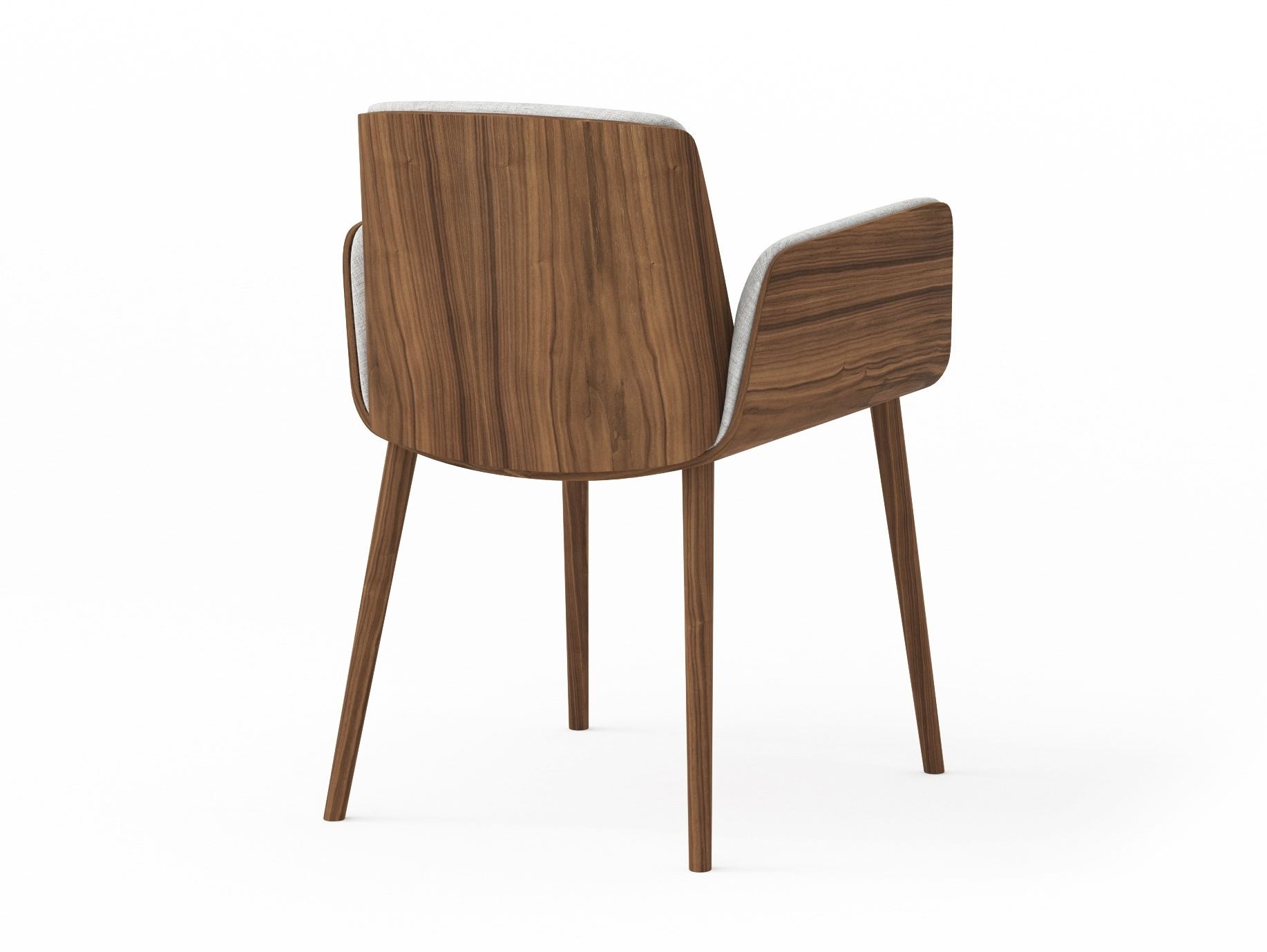 Мягкий тканевый стул с подлокотниками Punt HUG ARCH-00092567 - Вид №21