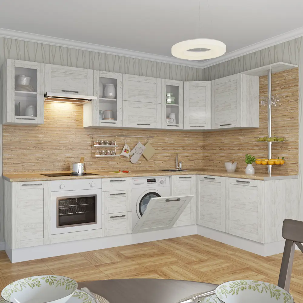Дверь для шкафа Delinia «Фрейм светлый» 80x35 см, ЛДСП, цвет белый STLM-2038218 - Вид №2