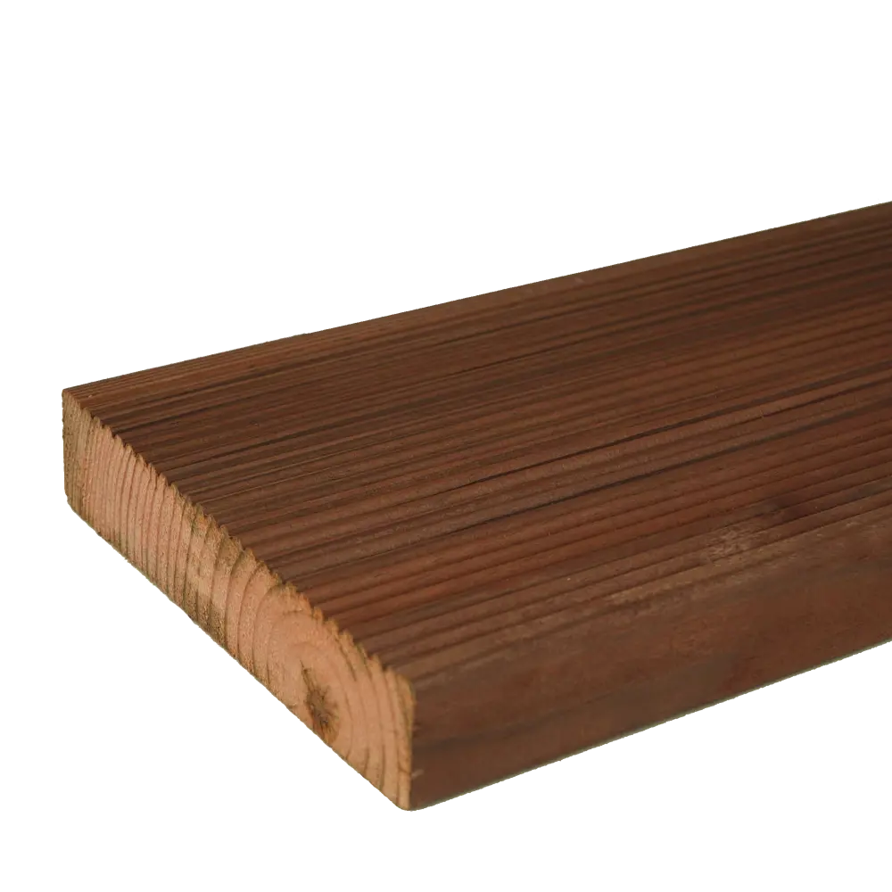 Террасная доска хвоя импрегнированная 28x140x2000 мм вельвет 0.28 м² Santreyd STLM-2061830