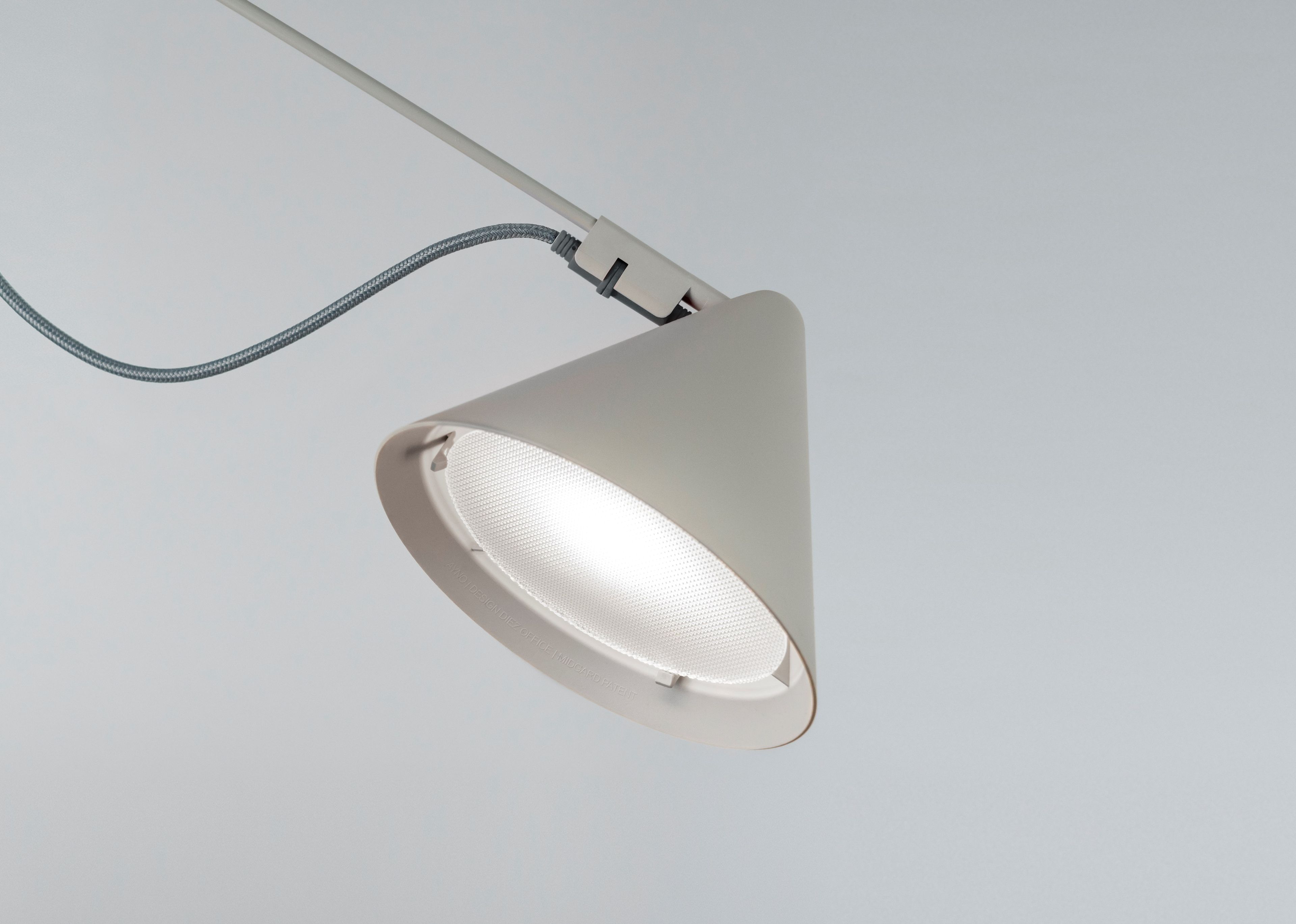 Регулируемый светодиодный настенный светильник из стекловолокна Midgard Licht Ayno ARCH-00008492 - Вид №6