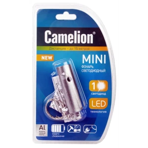 Фонарь брелок Camelion LED18-1R 1 Вт