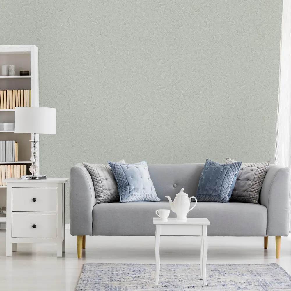 Обои флизелиновые Inspire Кракелюр зелёные 1.06 м Sage 5 Оделия STLM-2198883 - Вид №2