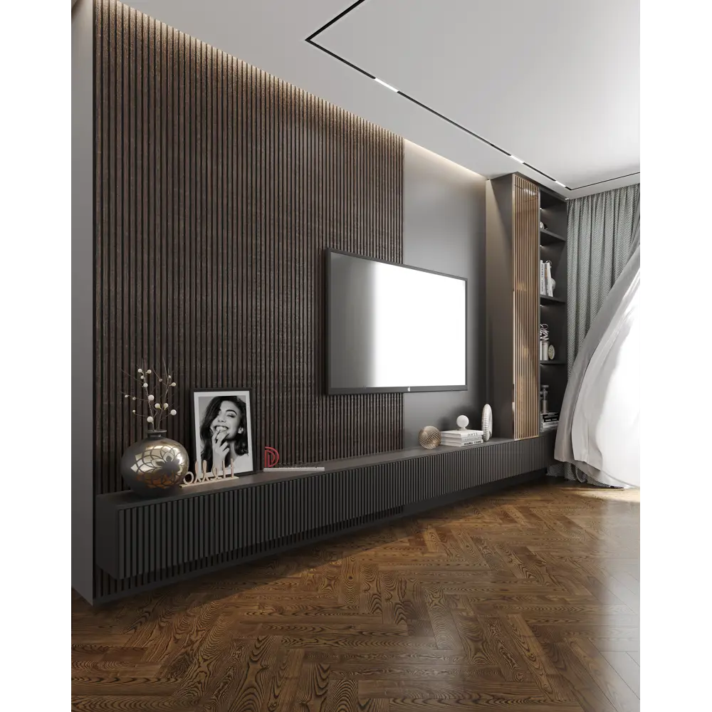 Панель стеновая Decor-Dizayn 904-67SH 10x150x3000 мм темно-коричневый STLM-2191001 - Вид №6