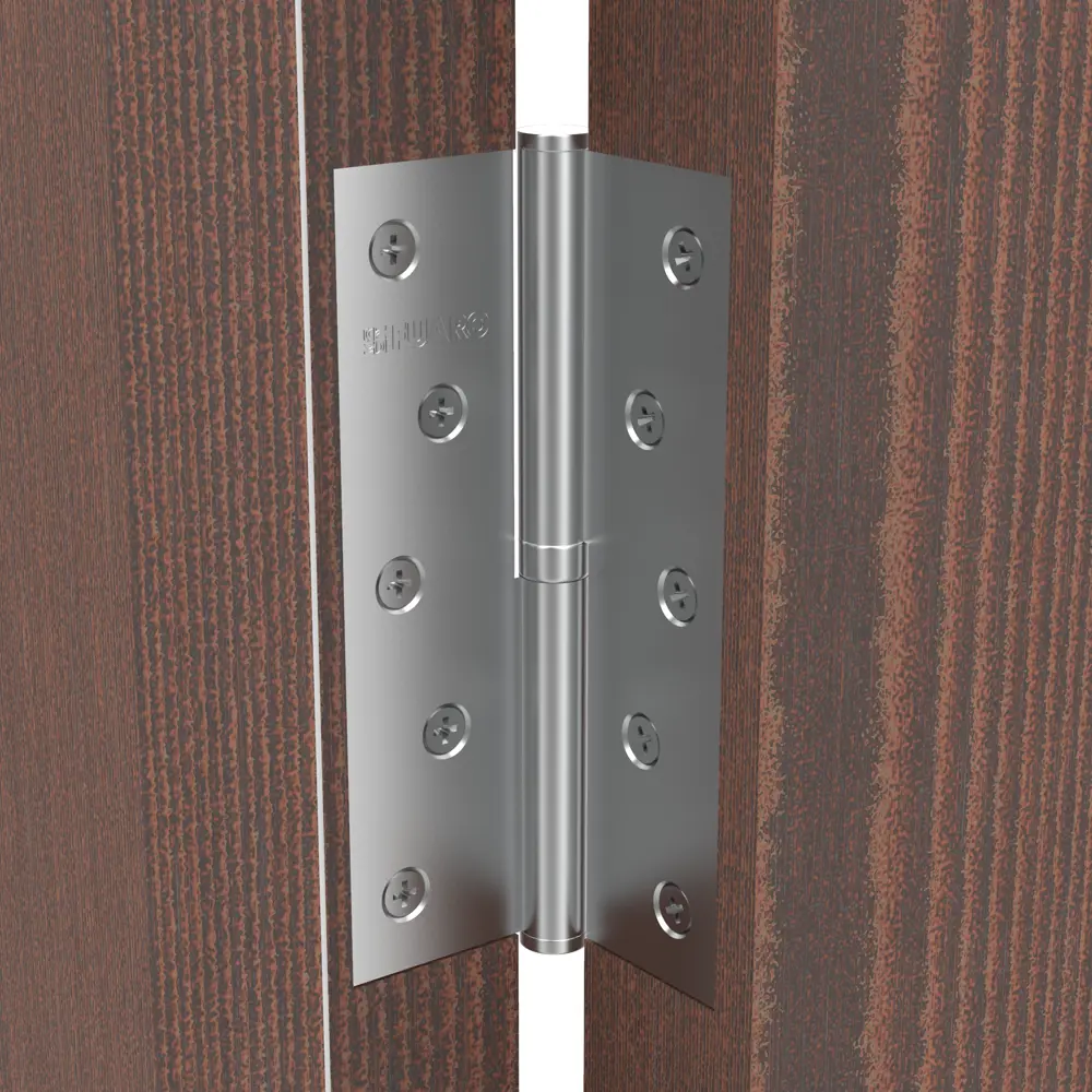 82105922 Петля съёмная правая S125413R-CP/BL хром, 125x75 мм, сталь, цвет хром STLM-0019038 FUARO  - Вид №6