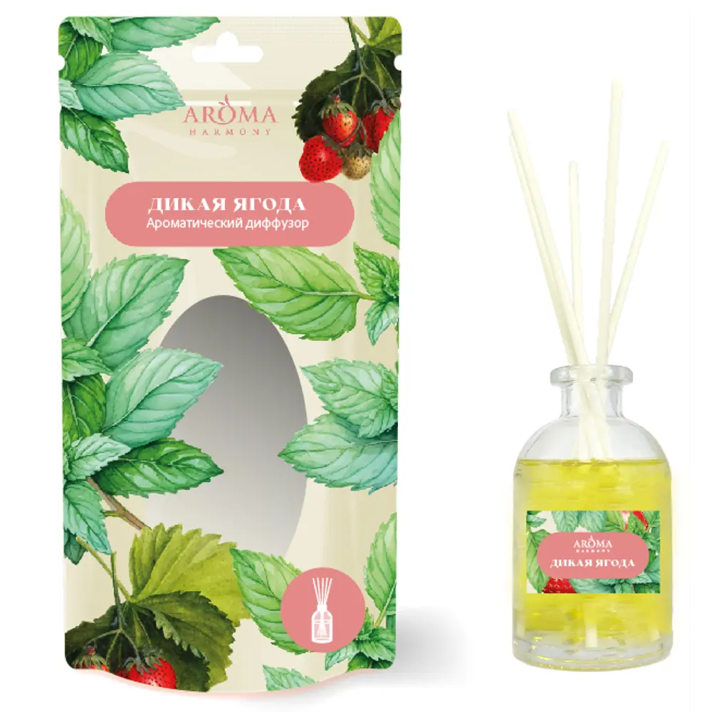 Аромадиффузор Aroma Harmony «Дикая ягода» с композицией цветочных нот 89402396 STLM-1565048