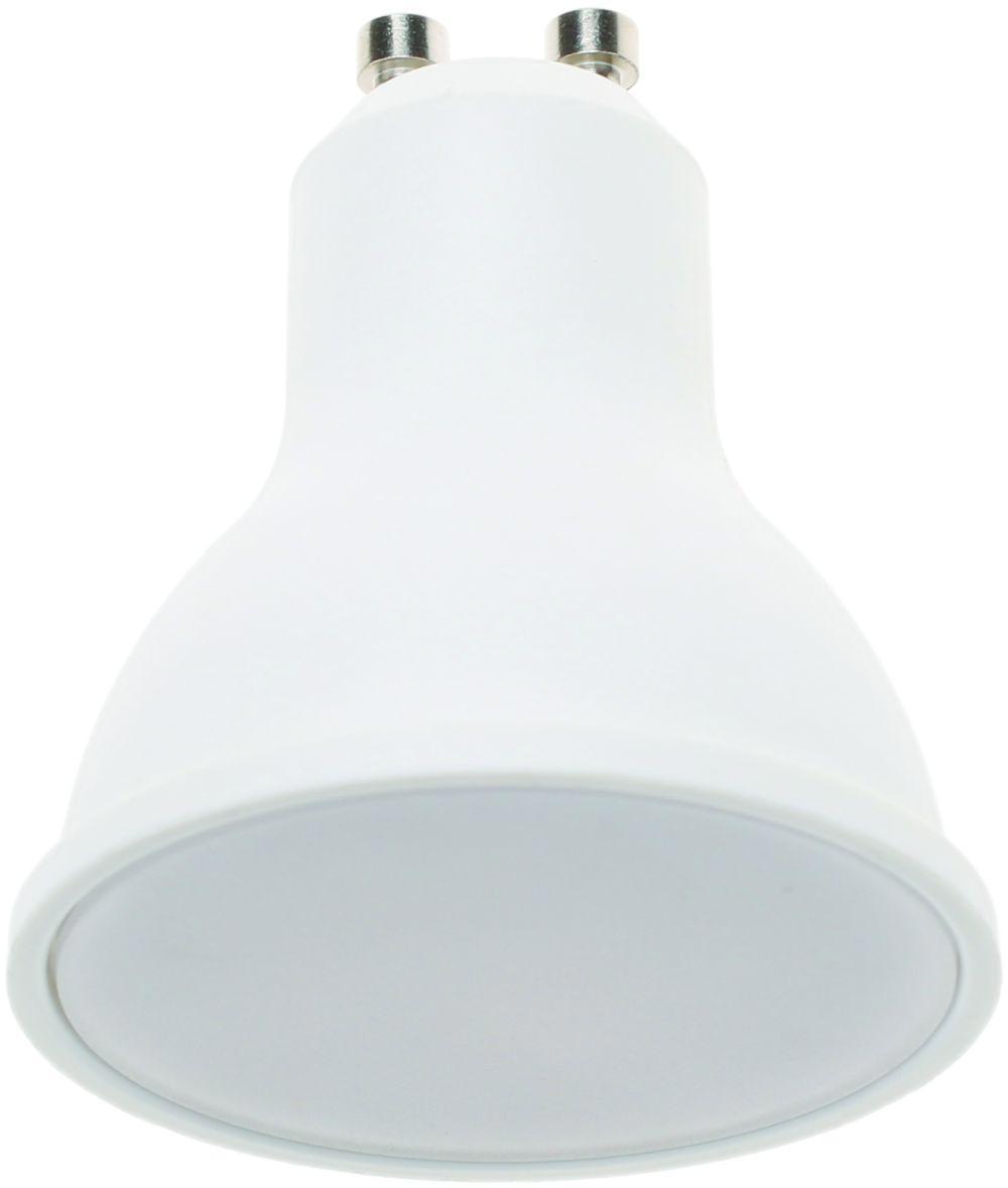 90121122 Лампа светодиодная G1LW80ELC стандарт GU10 220 В 8 Вт спот матовая 640 Лм теплый белый свет STLM-0112324 ECOLA