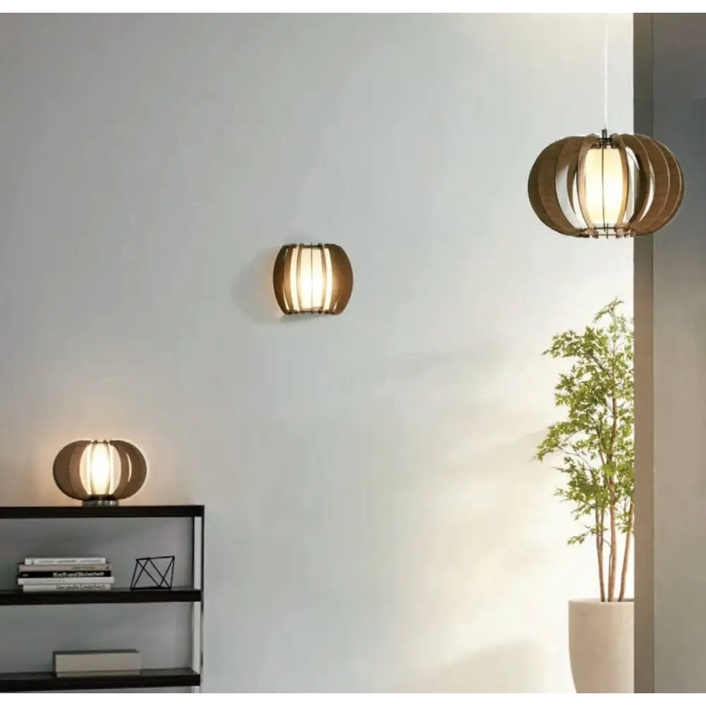 Настольная лампа Eglo «Stellato»3 1хE27x60 Вт, цвет коричневый STLM-2055040 - Вид №2