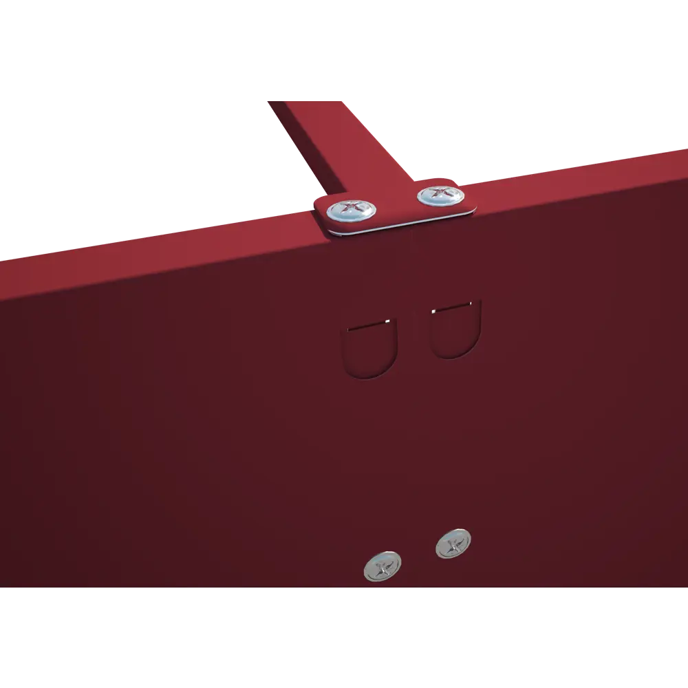 Грядка 100x200 см оцинкованная вишневый Santreyd STLM-2017882 - Вид №1