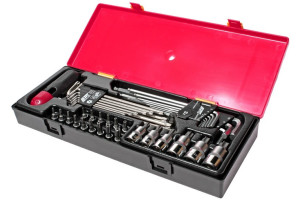 15523005 Набор инструментов TORX, HEX ключи, головки в кейсе 40шт -K1401 JTC