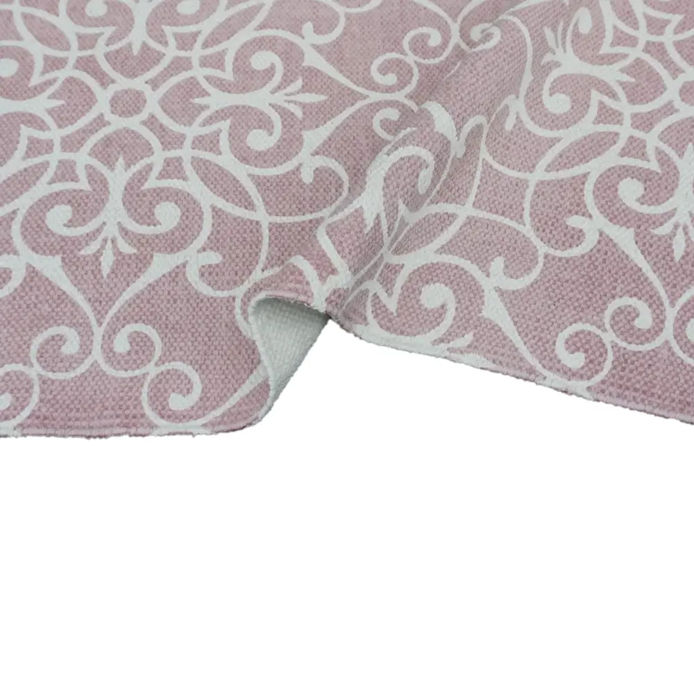 Ковер KREAFORTA Lessa 60x120 см хлопок цвет розовый STLM-2013053 - Вид №2