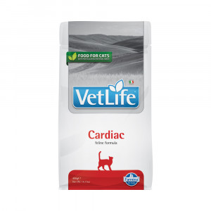 ПР0050254 Корм для кошек Vet Life Natural Diet при заболеваниях сердца сух. 400г Farmina