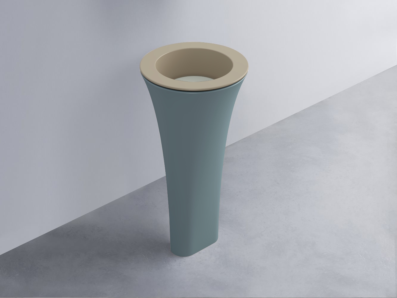 AMLA45-AV+AMPILT-PM+AMCOLT-PL Раковина Amedeo Tondo отдельностоящая cielo Enjoy + Amedeo Ceramica Cielo