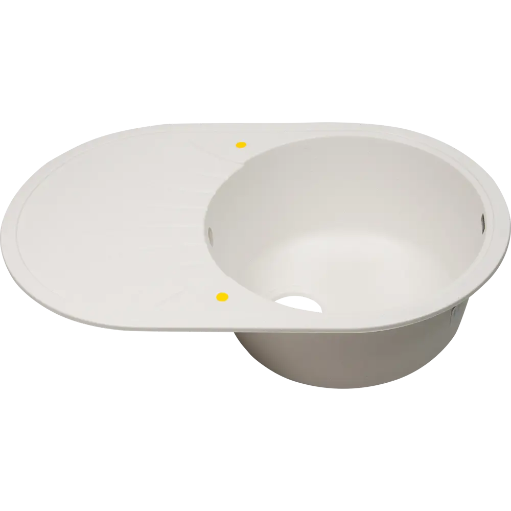 DR.GANS Арена - кухонная мойка из литого мрамора с крылом 82502606 STLM-1564213 - Вид №3