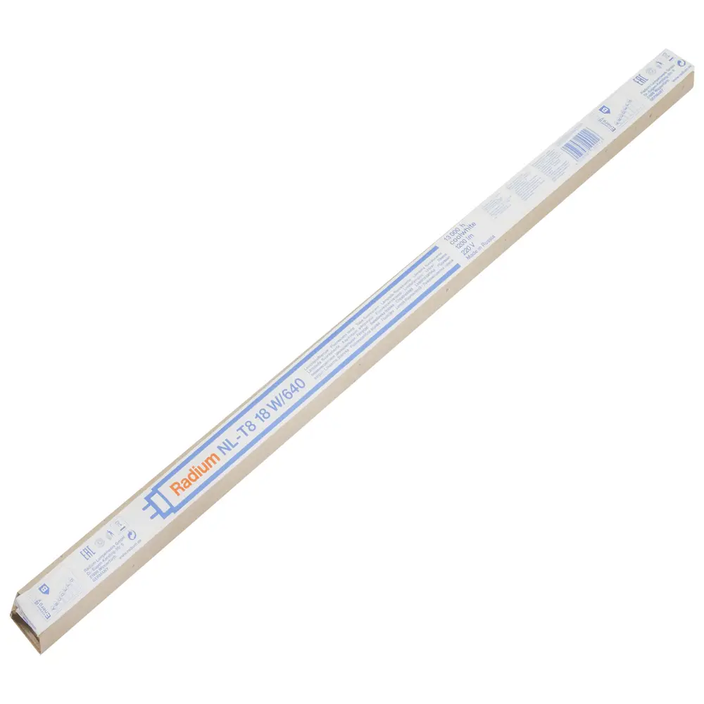 Лампа люминесцентная Radium T8 590 мм 18 Вт свет холодный белый STLM-2054572 - Вид №2