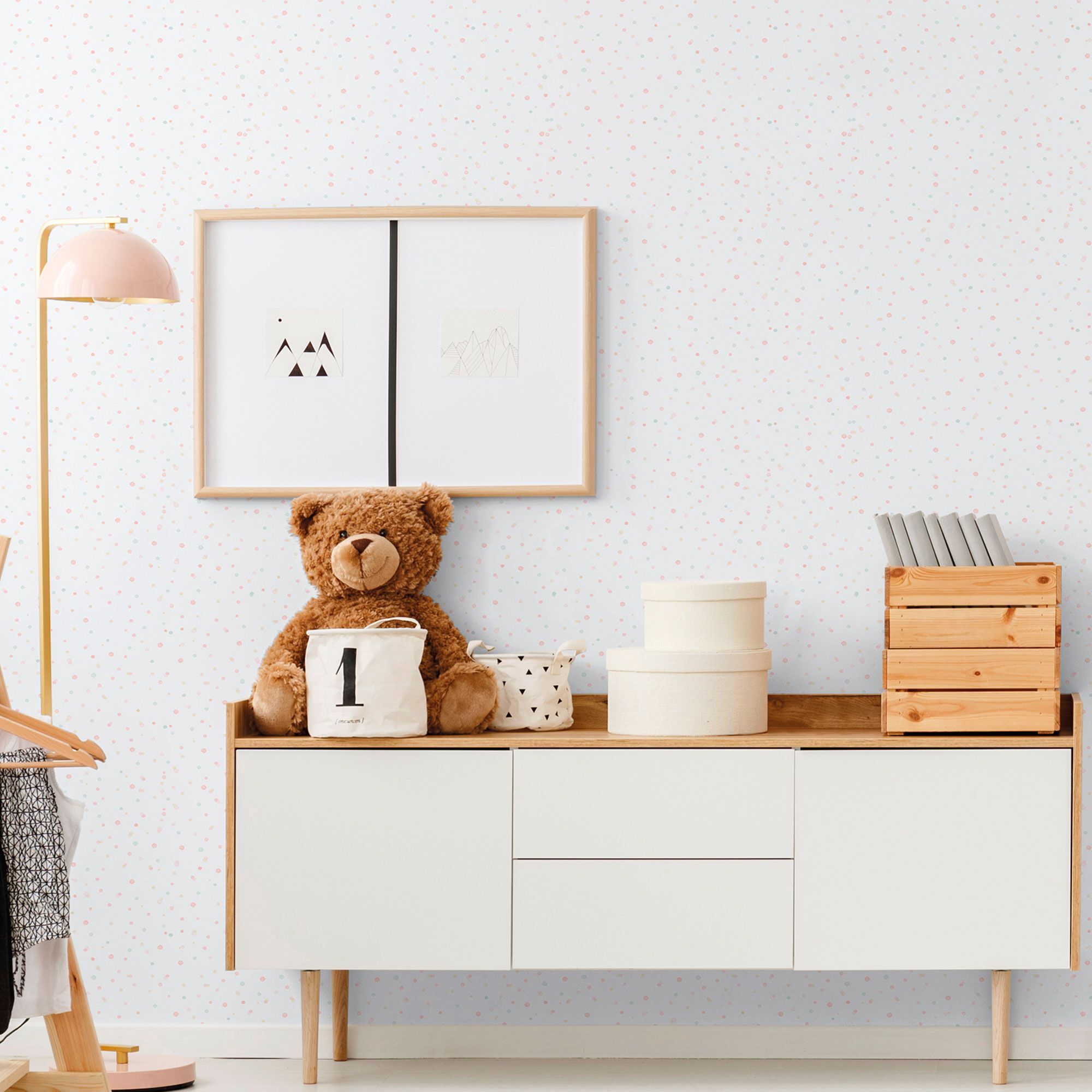 Обои в горошек для детей ICH Enzo ARCH-00080303 - Вид №2