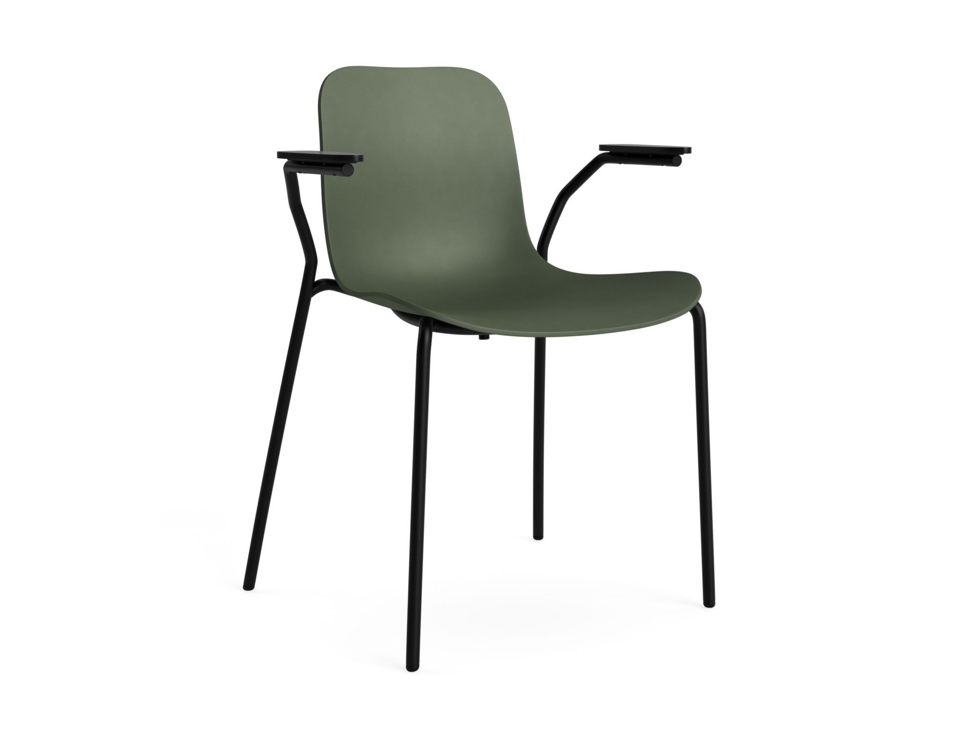 Пластиковый стул с подлокотниками NORR11 Langue ARCH-00132165 - Вид №6