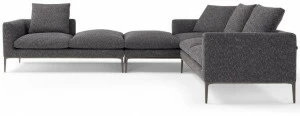 AMURA Модульный угловой диван из ткани Leonard Am024.122+123+022