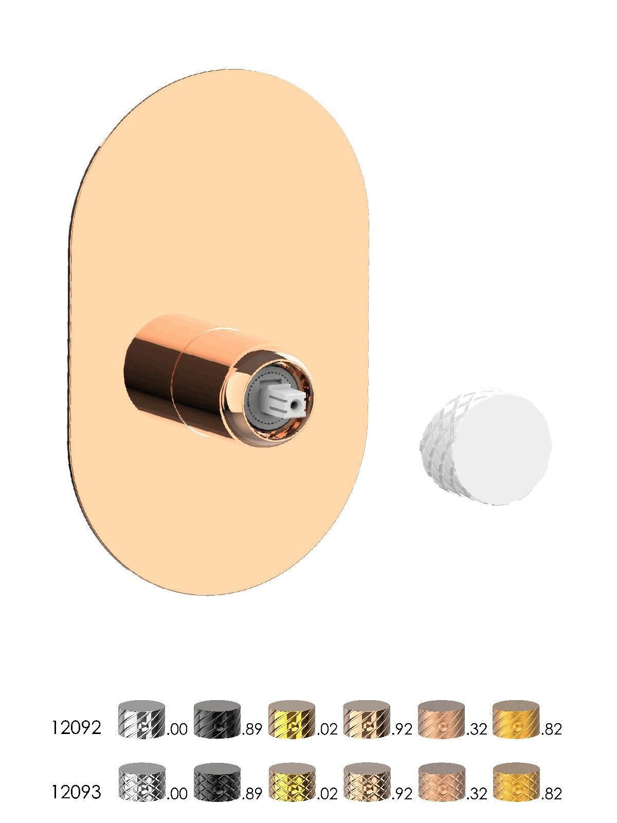 Встраиваемый однорычажный смеситель для душа Rubinetterie Frattini Pepe XLS ARCH-00009760 - Вид №1