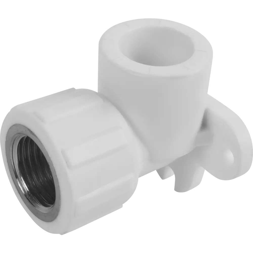 ПОЛИТЭК Колено настенное с резьбой 1/2" для трубопровода 13564980 STLM-0003377 - Вид №3