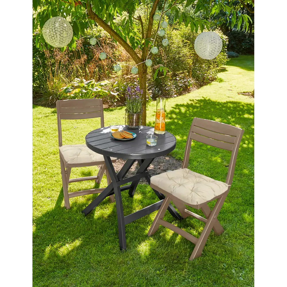 Подушка декоративная LINEN WAY для садовой мебели 44×44 см кремовая 85442295 STLM-0062805 - Вид №4