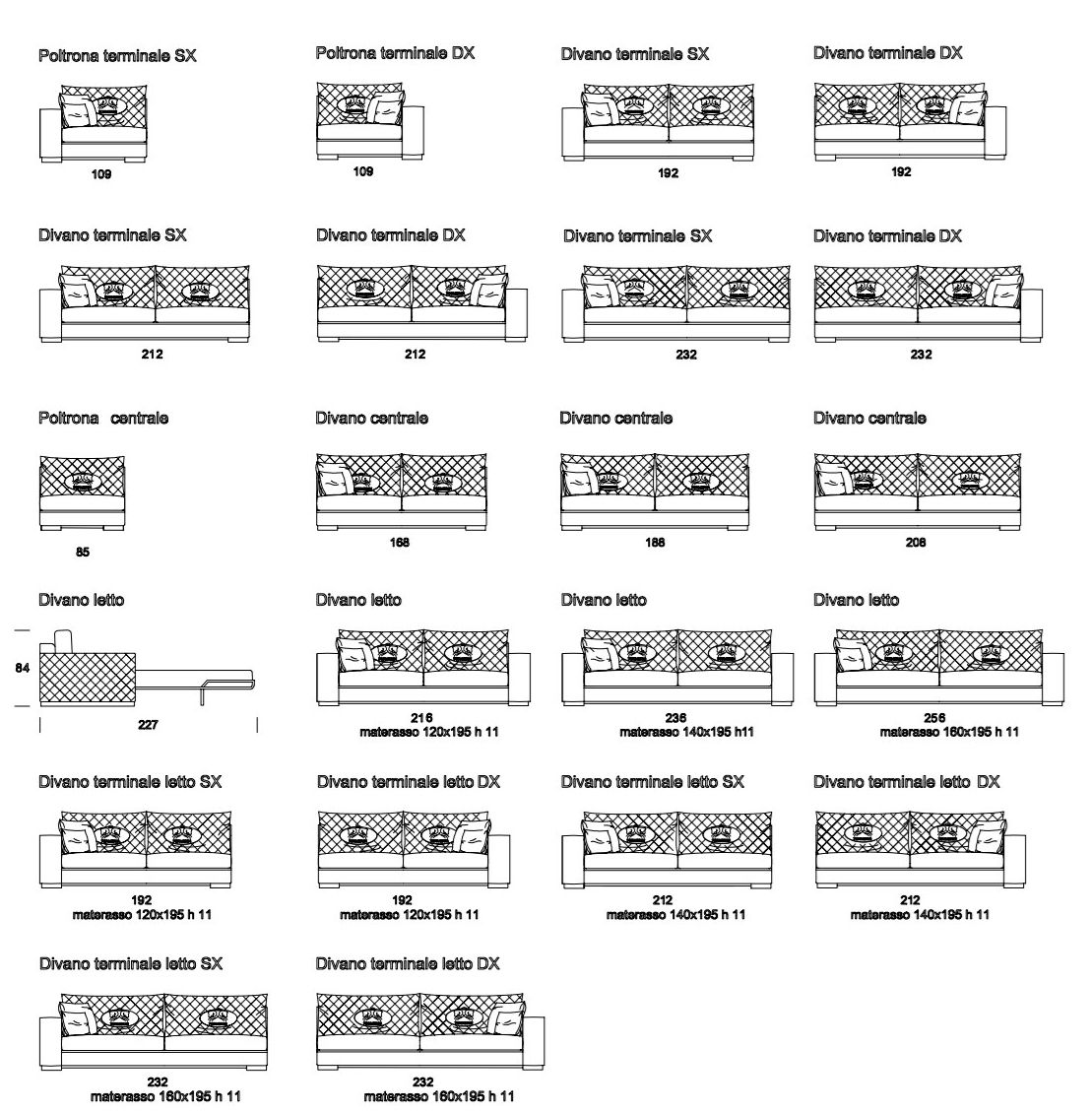 Бархатный угловой диван Former In Italia Parioli ARCH-00042735 - Вид №4