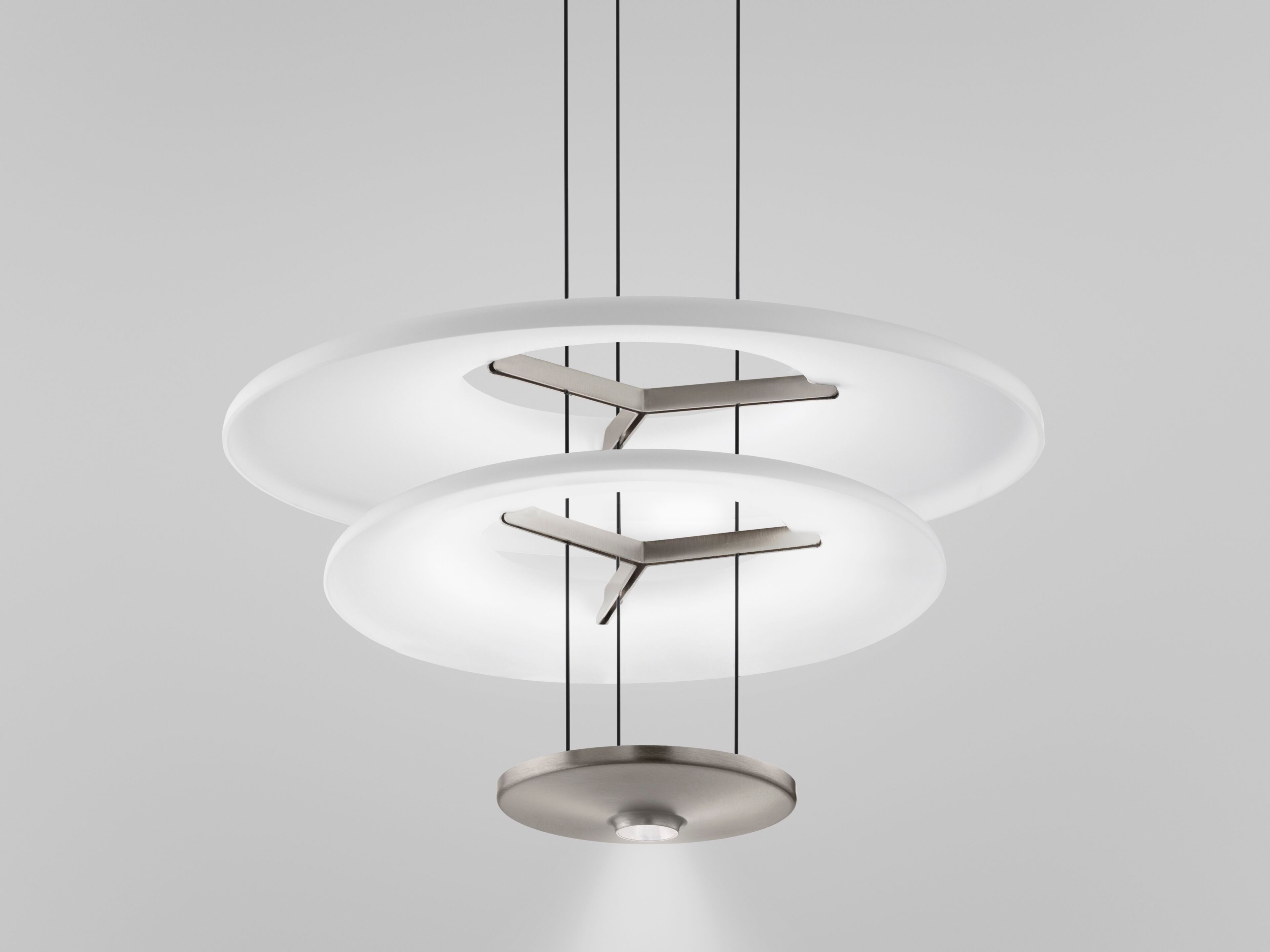 Стеклянный светодиодный подвесной светильник Vetreria Vistosi Dione ARCH-00100537